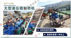 全液壓對輥制砂機結構圖